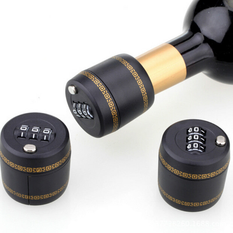 Three digit bottle lock