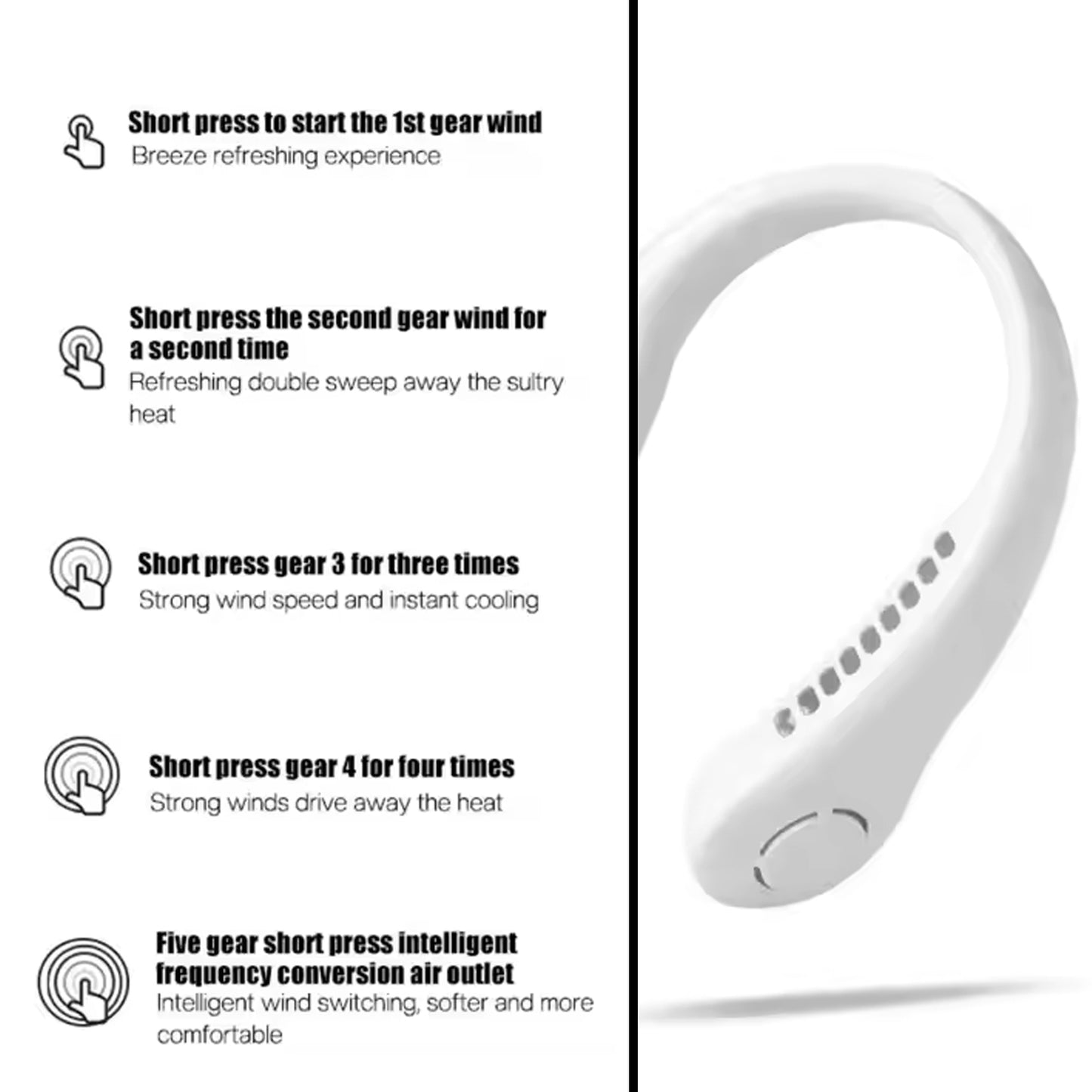 Neck fan Multipurpose