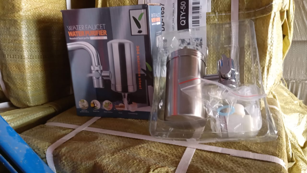 NXG-Stainless Steel Faucet Mount Water Filter Water Purifier