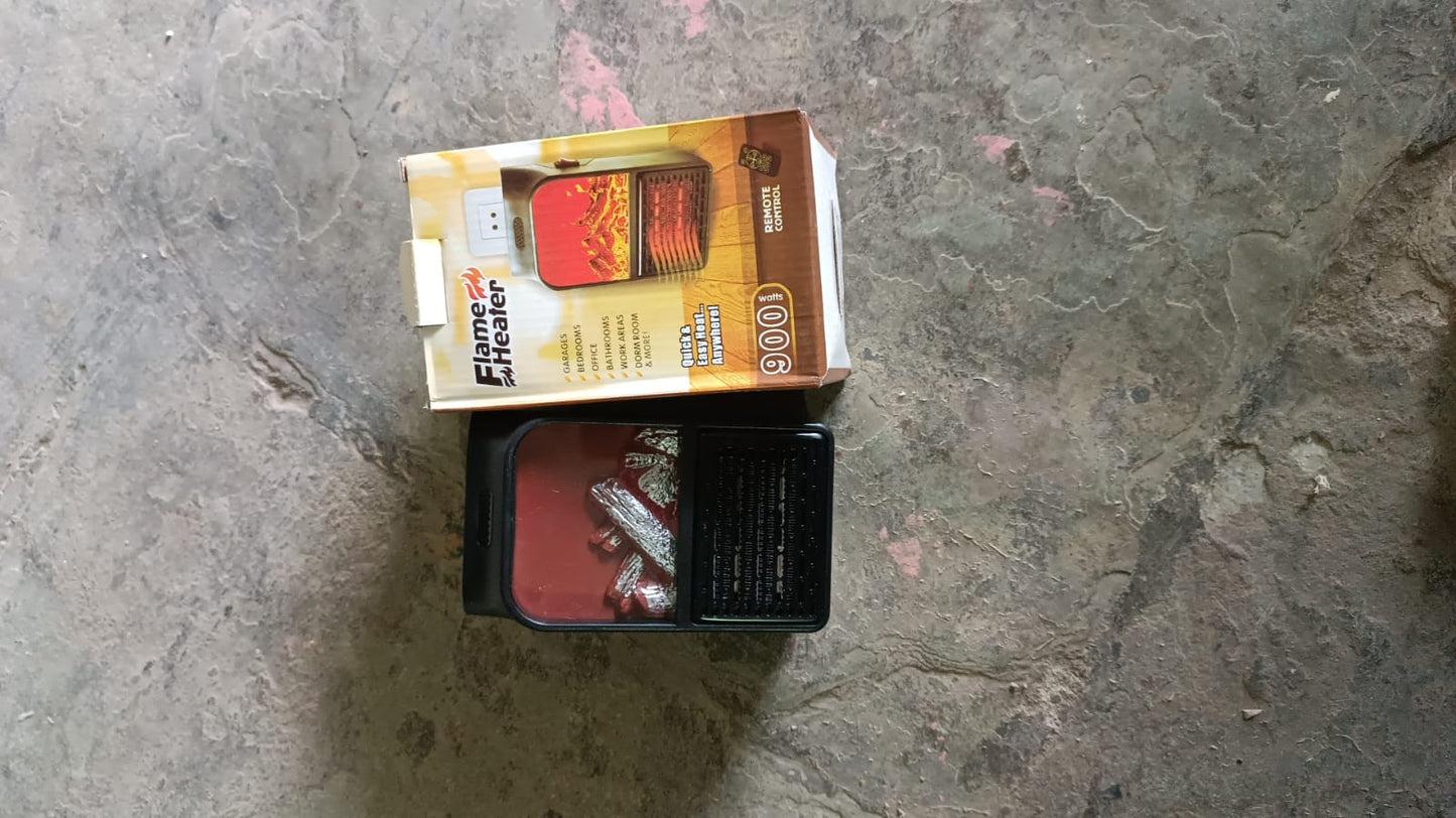 Electric Fire lamp and heater