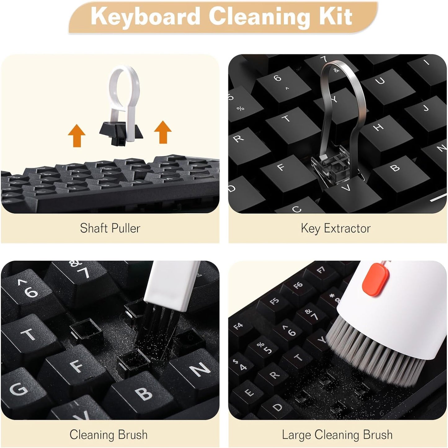 Laptop mobile cleaning tool kit