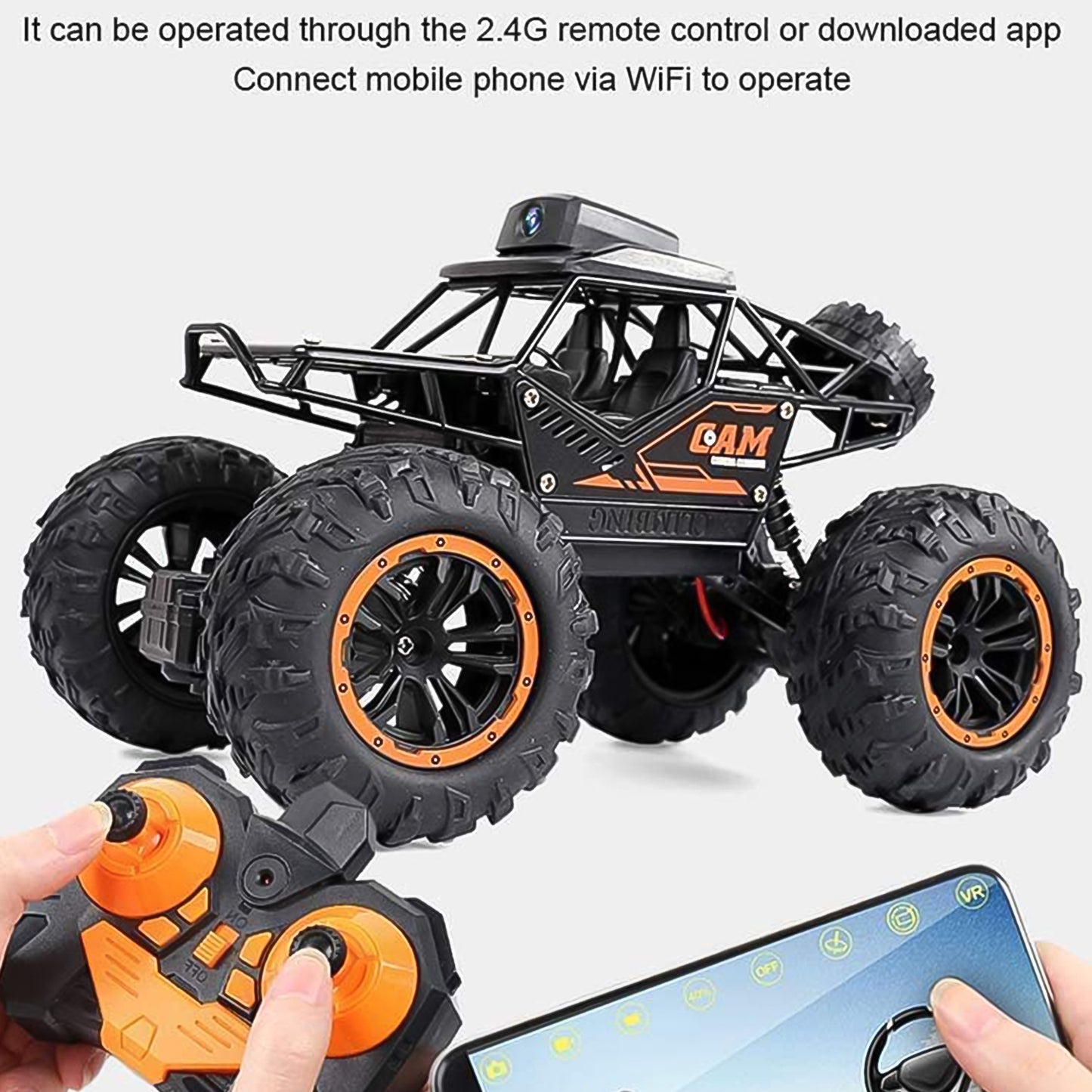 Off-road Remote Control Monster Trucks with Camera