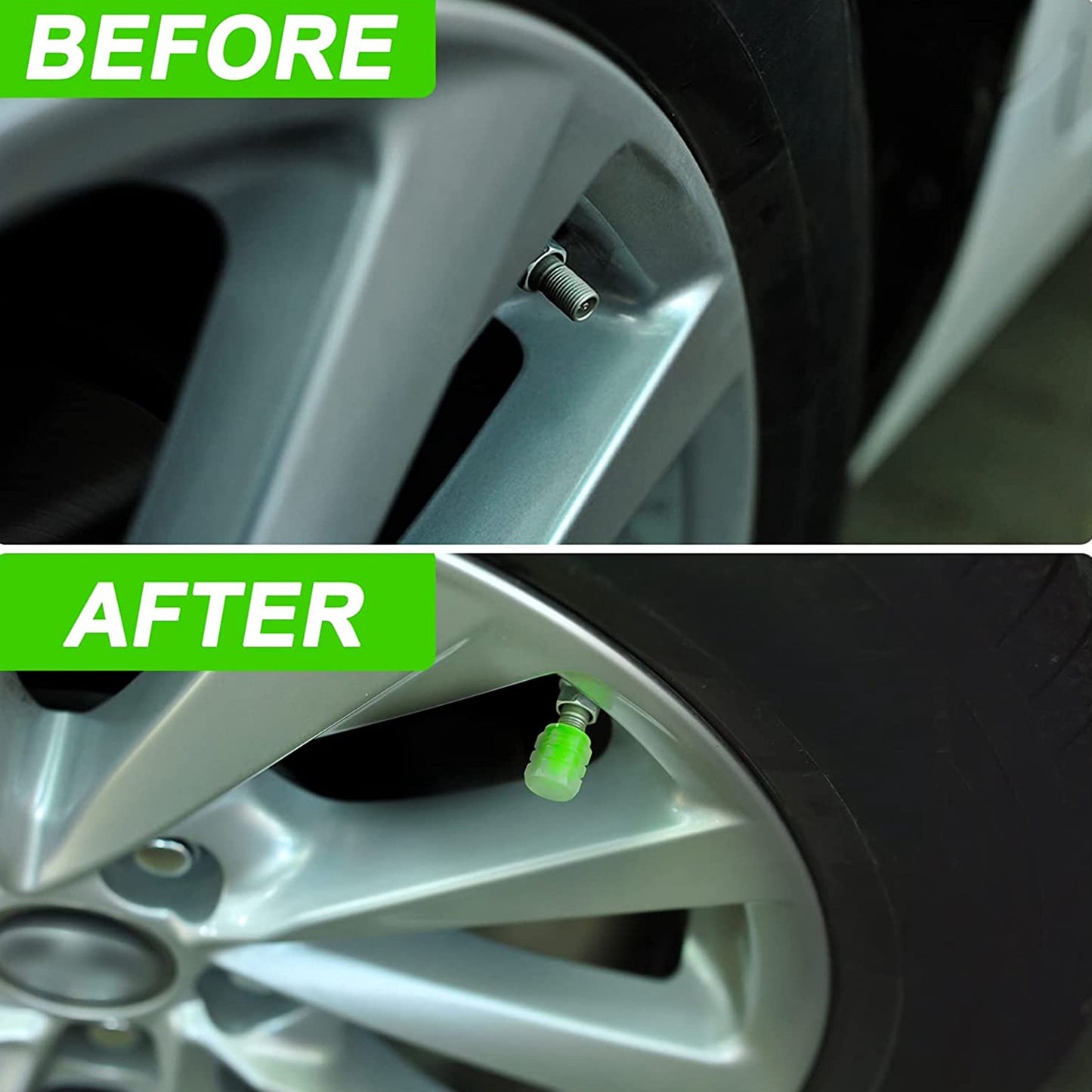 Glow Car Tire Air
