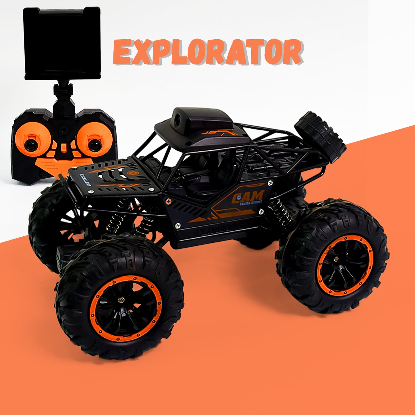 Off-road Remote Control Monster Trucks with Camera