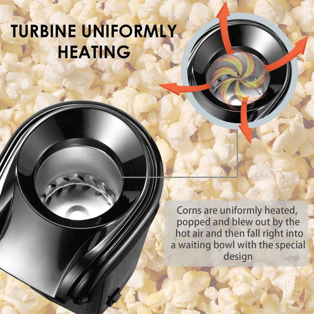 Hot Air Popcorn Popper