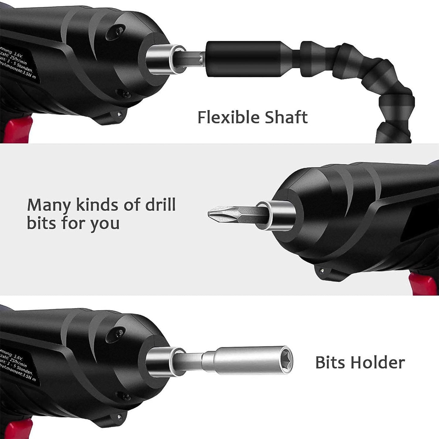 Automatic Screwdriver With Led Light