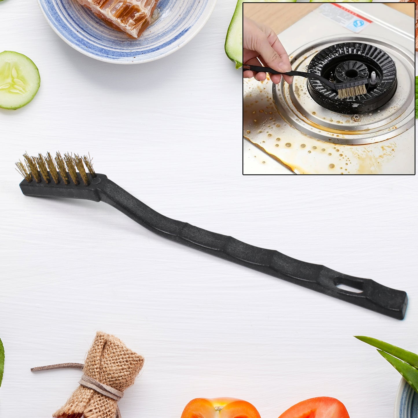 Mini Wire Brush Brass Wire Brush (1 Pc)