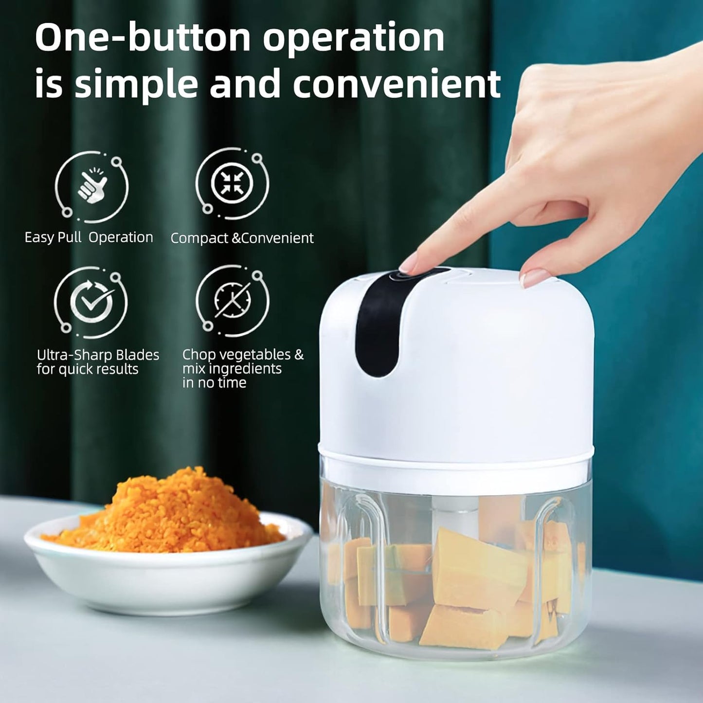 Mini Electric Garlic Chopper