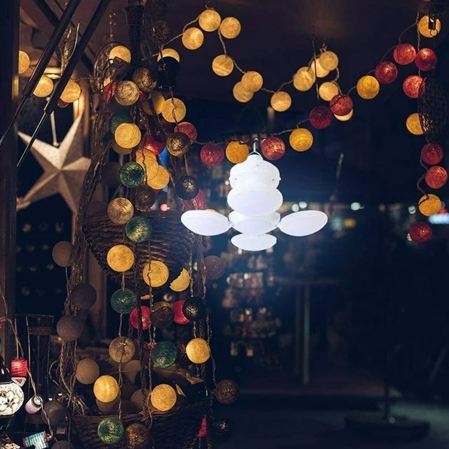 Solar light for camping