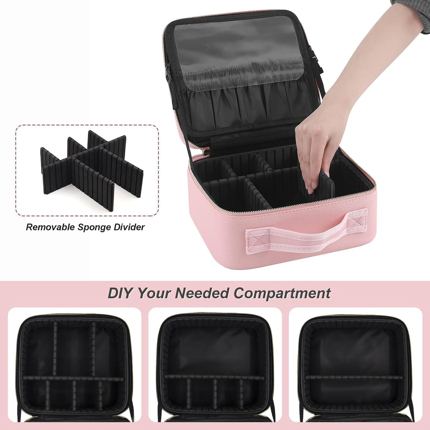 Premium Led Light Makeup Organizer