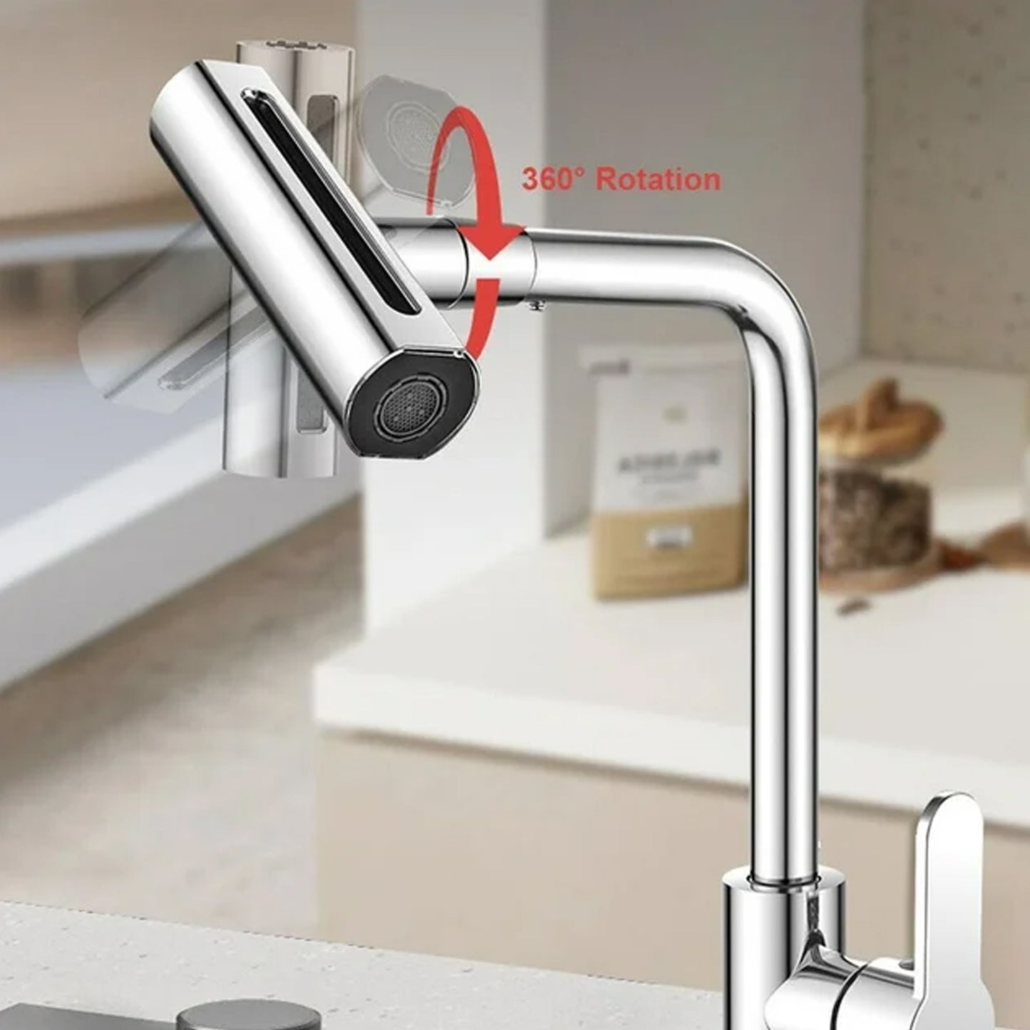 Multifunction Shower Waterfall with 360 Rotation