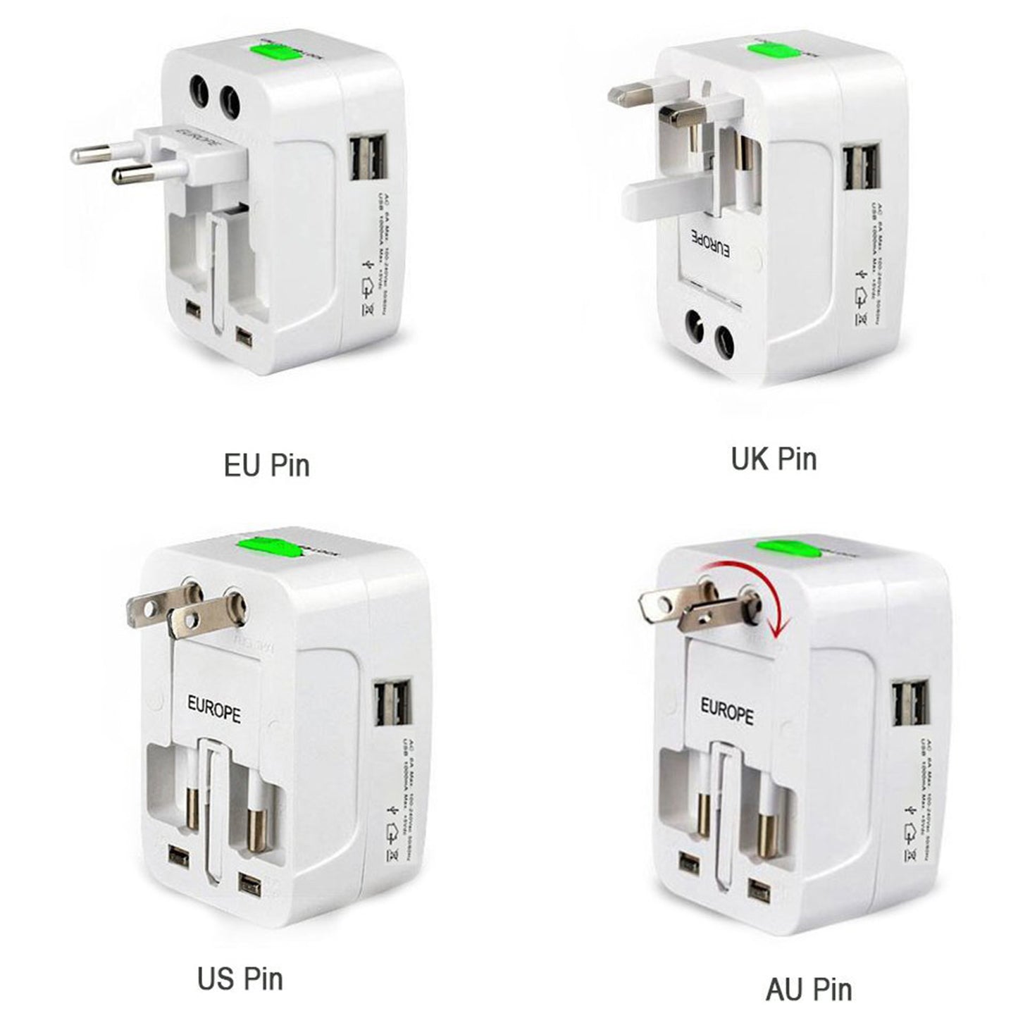 Universal Travel Multipurpose Adapter
