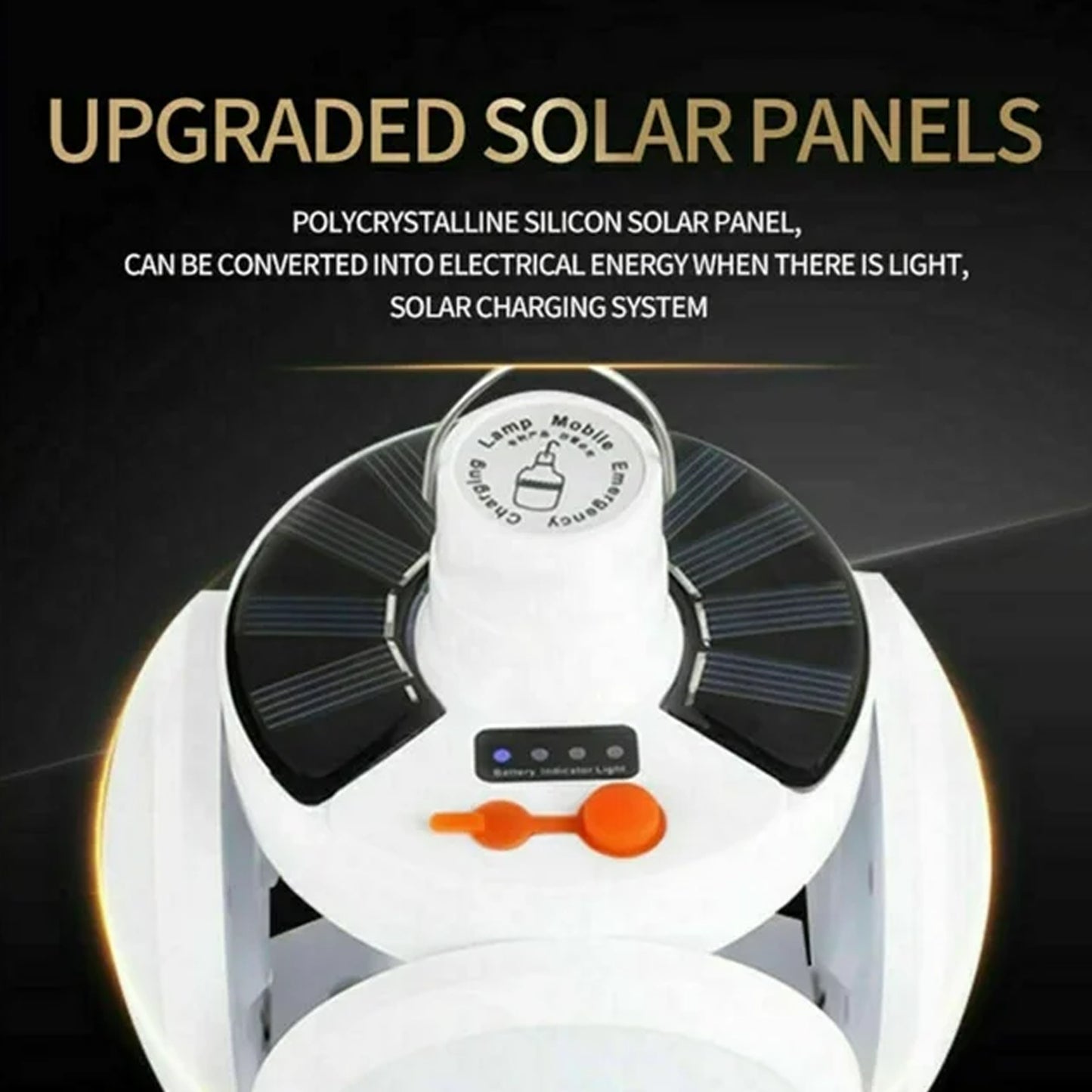 Solar light for camping