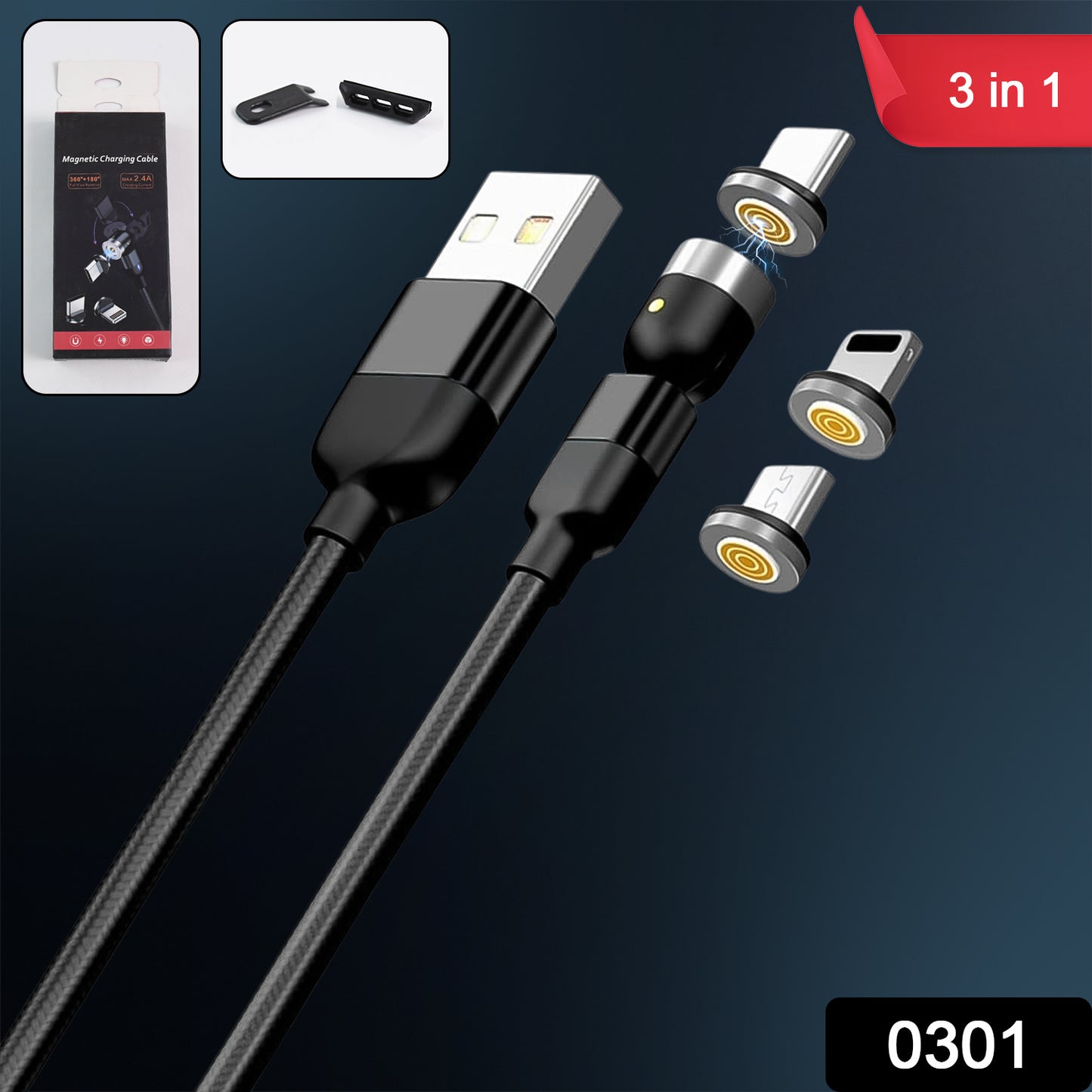 Magnetic Usb Charging cable