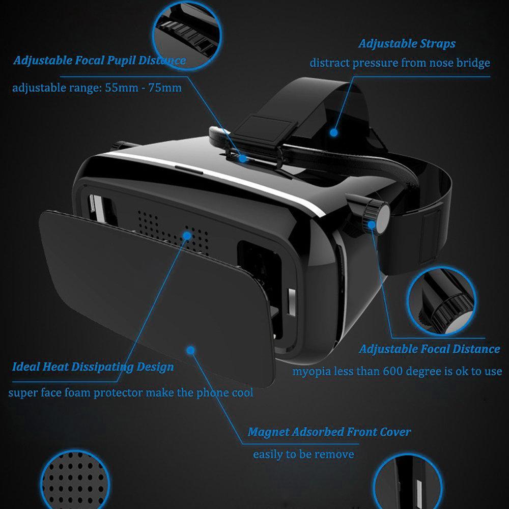 Virtual Reality 3d Glasses Headset