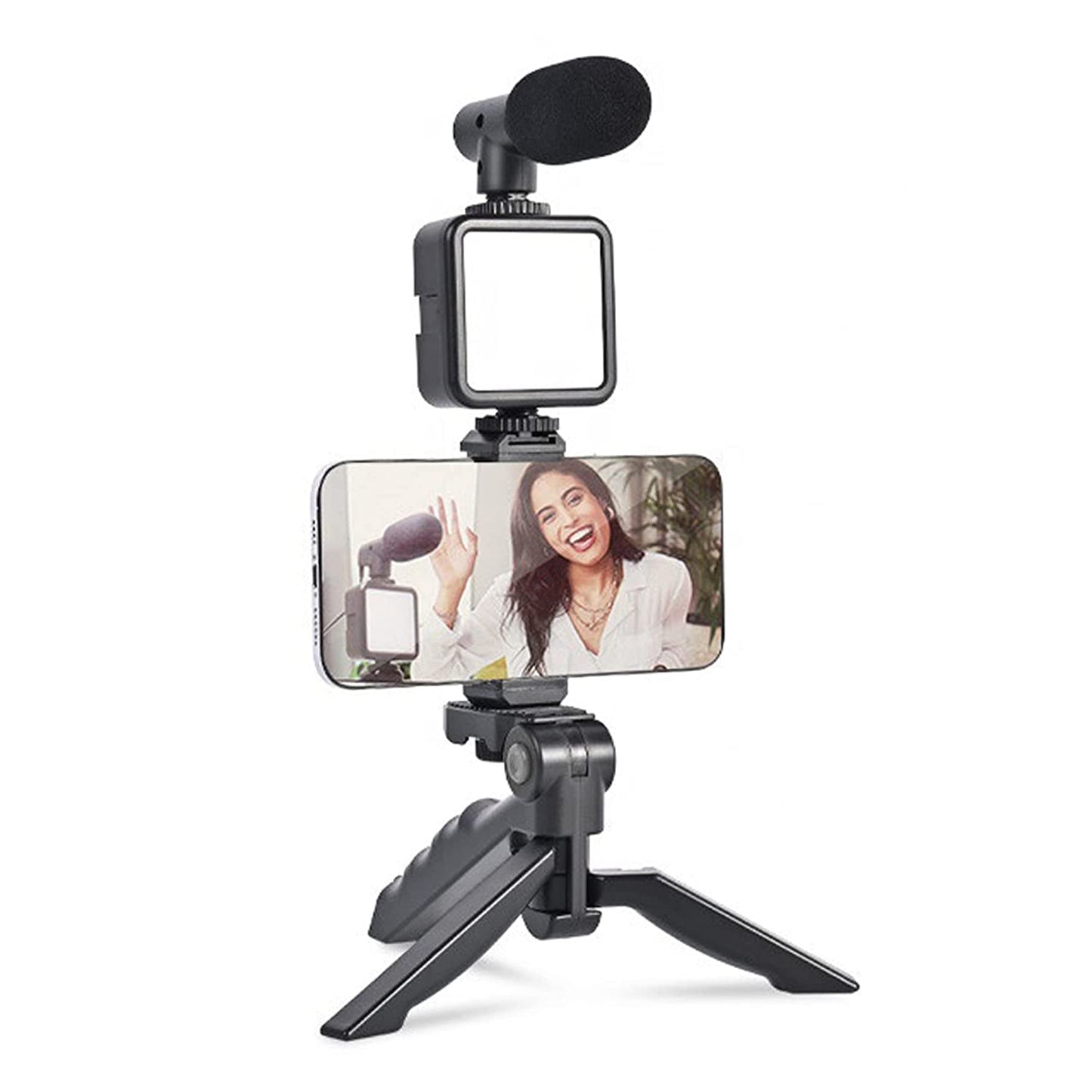 Creator's kit -Tripod+Mic+Light+Phone Mount