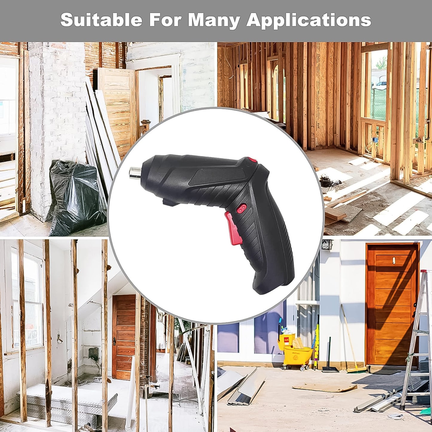 Automatic Screwdriver With Led Light