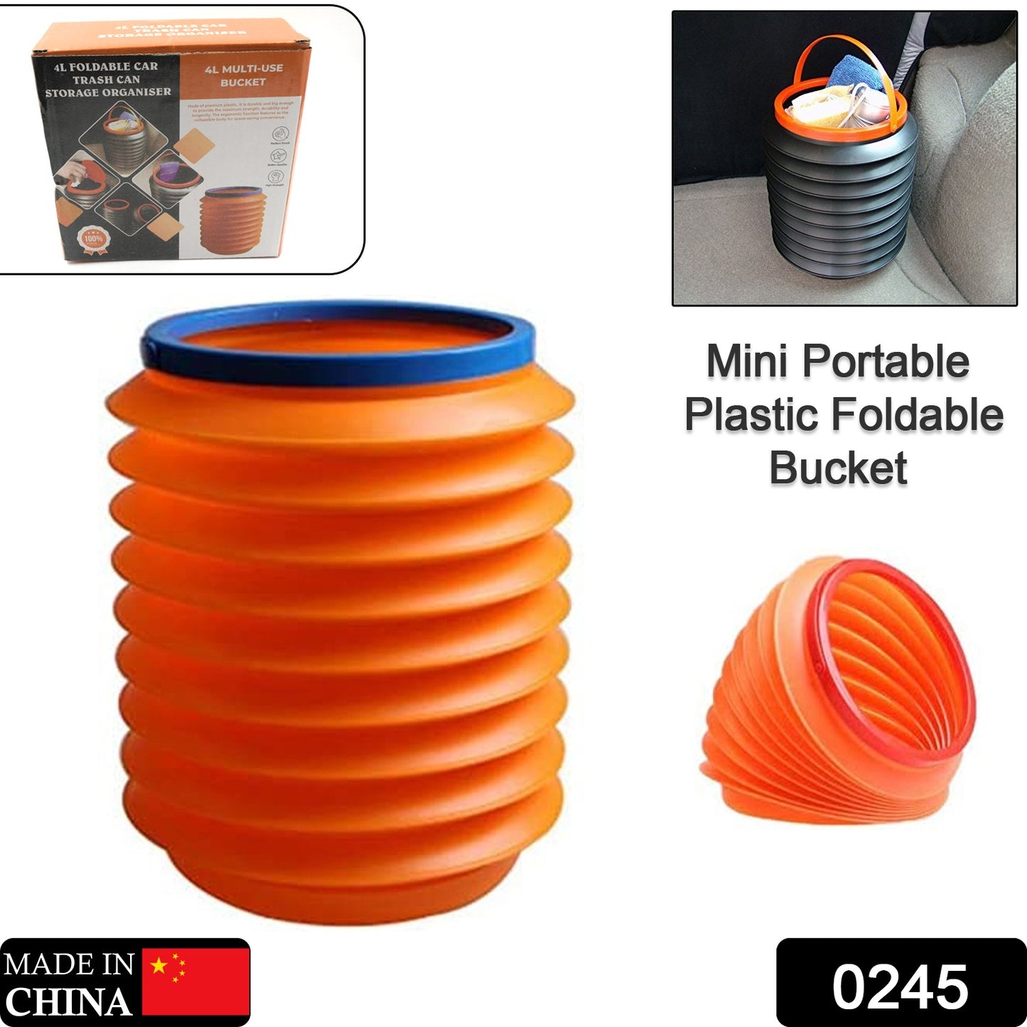 All in 1 trash can