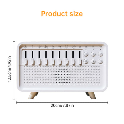 Noise Air Aroma Diffuser Humidifier with Night Light and Bluetooth Speaker