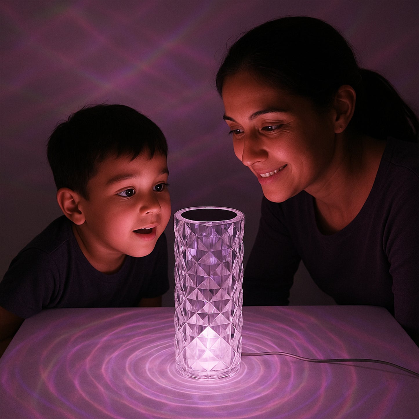 Crystal Led Table Lamp