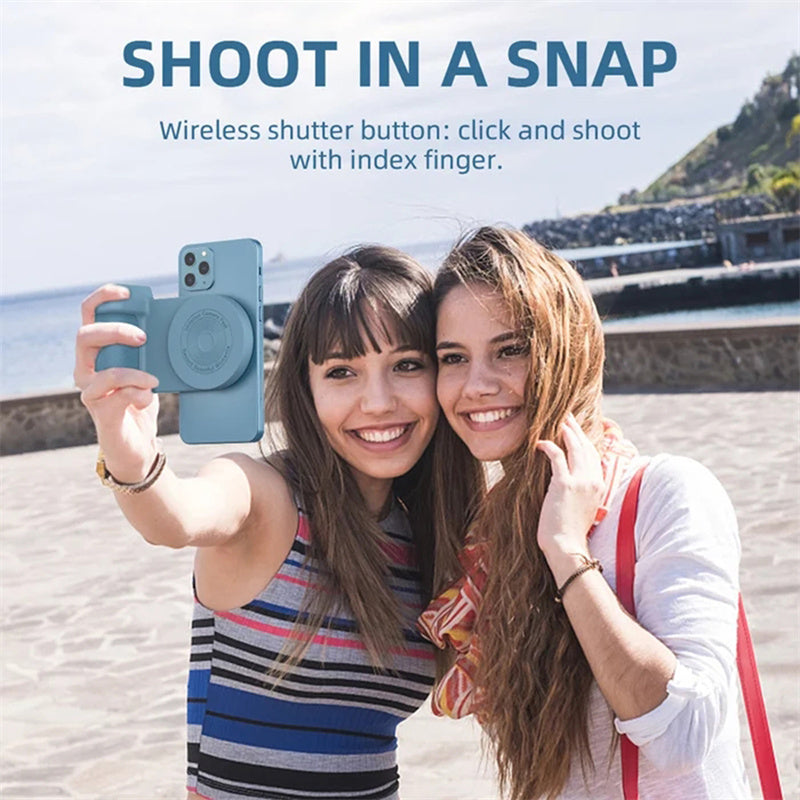 Multifunctional Magnetic Phone Camera Handle