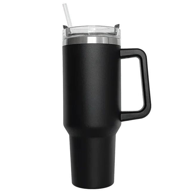 Stainless steel Tumbler with Straw