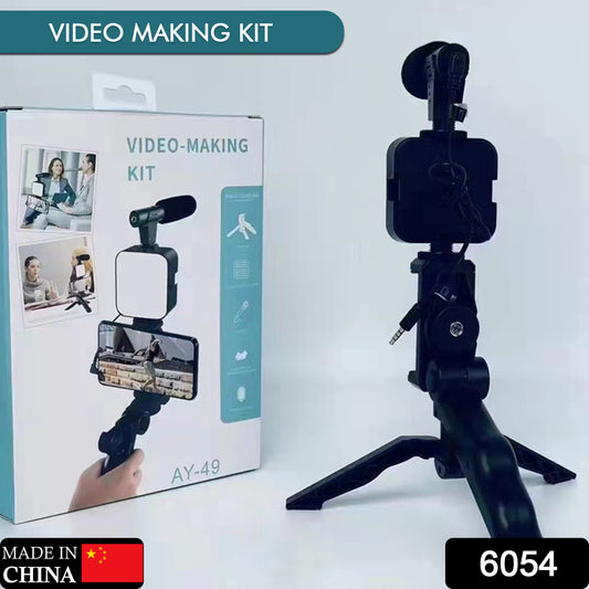 Creator's kit -Tripod+Mic+Light+Phone Mount