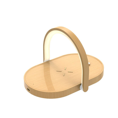 Attractive lamp with wireless charging
