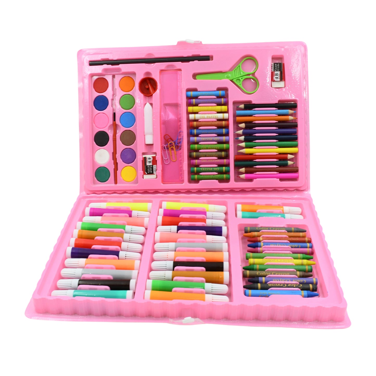 Kids Art Set (86 Pcs)-Painting & Drawing Kit For Age 4+