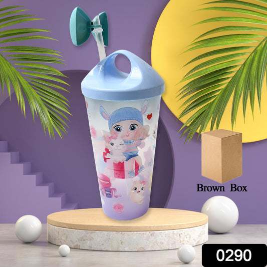Unicorn Glowing Tumbler With Straw