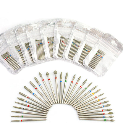 Dmoley 7pcs Diamond Nail Drill