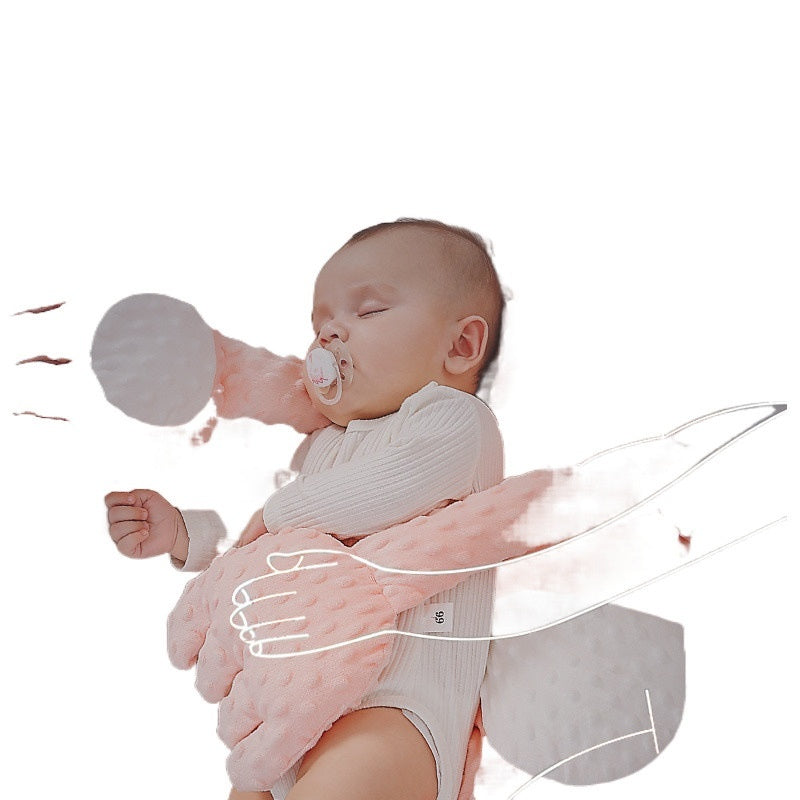 Cute baby sleeping hug toy