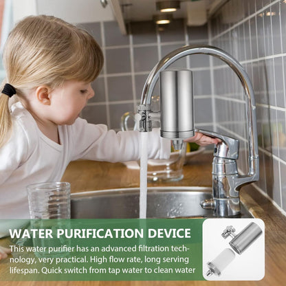 NXG-Stainless  Steel Faucet Mount Water Filter Water Purifier