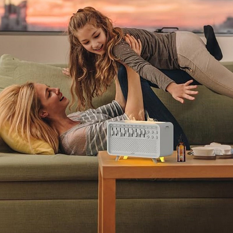 Noise Air Aroma Diffuser Humidifier with Night Light and Bluetooth Speaker