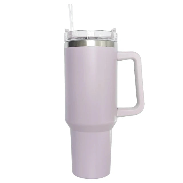 Stainless steel Tumbler with Straw