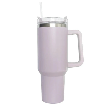 Stainless steel Tumbler with Straw
