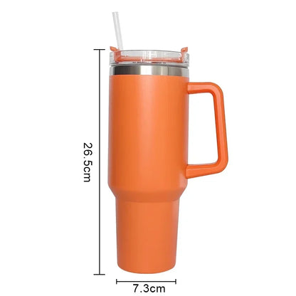 Stainless steel Tumbler with Straw