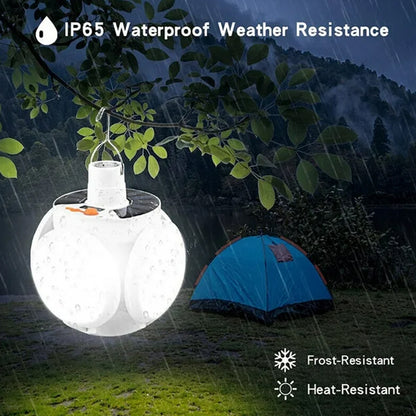 Solar light for camping
