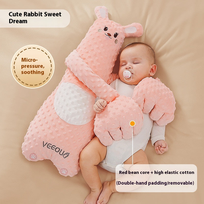 Cute baby sleeping hug toy