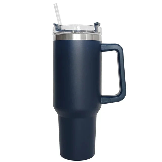 Stainless steel Tumbler with Straw