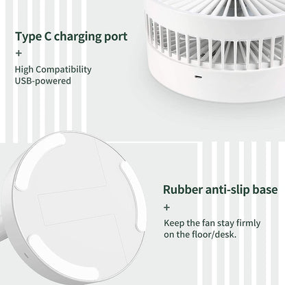 Electric Desktop Height Adjustable Fan