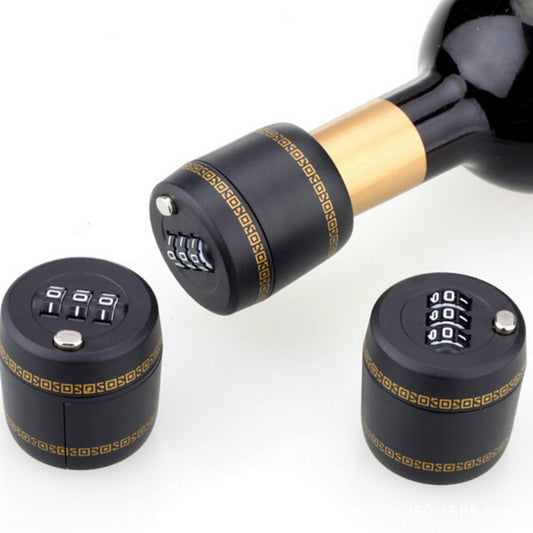 Three digit bottle lock