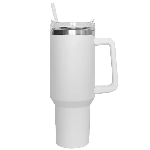 Stainless steel Tumbler with Straw