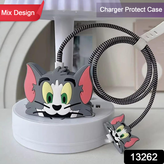 Cute Tom and Jerry cahrger case