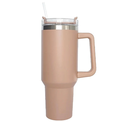 Stainless steel Tumbler with Straw