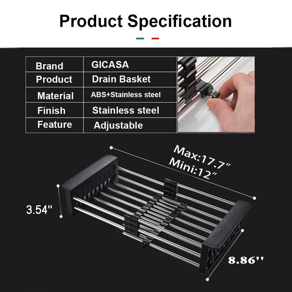 Stainless Sink Dish Drainer