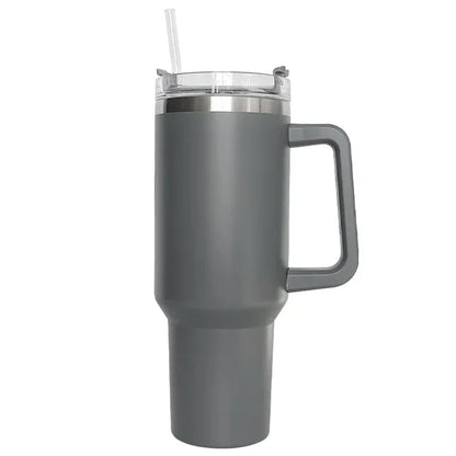 Stainless steel Tumbler with Straw