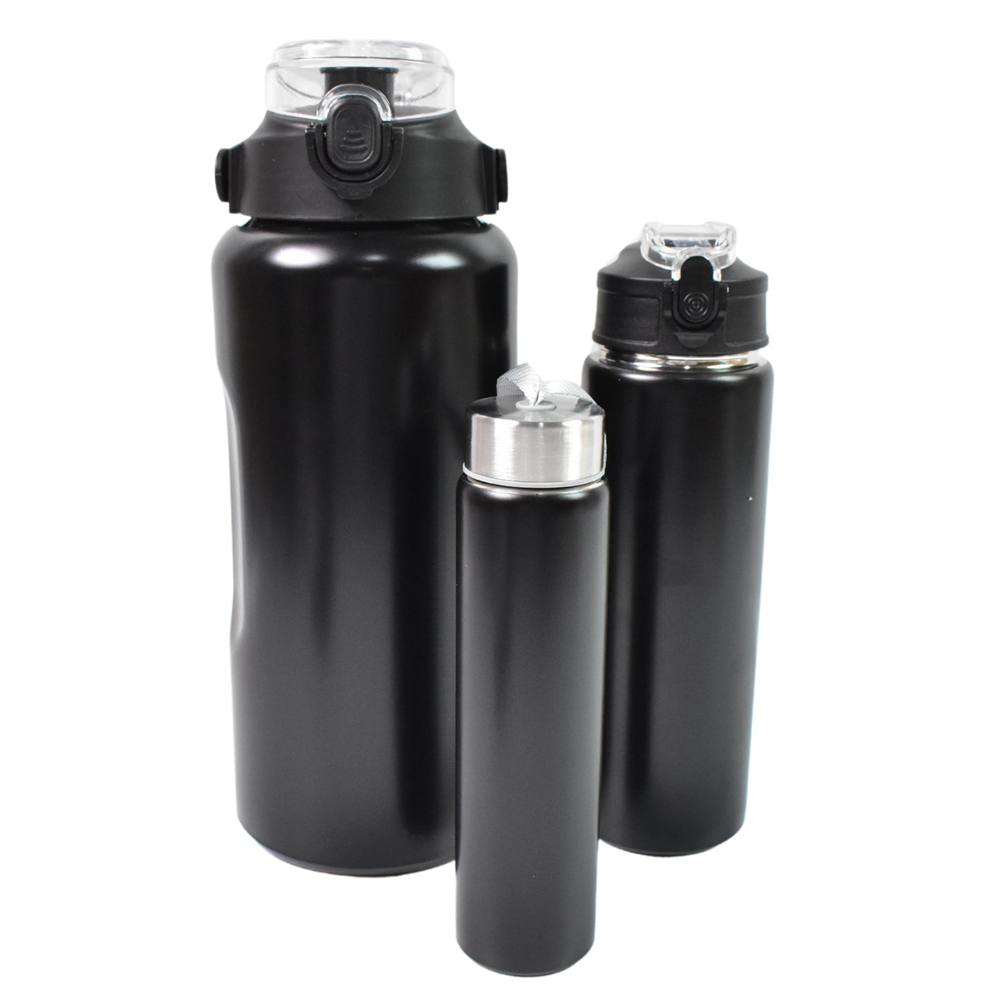 Stainless Steel Insulated Water Bottle (3 Pcs Set  Different Size)