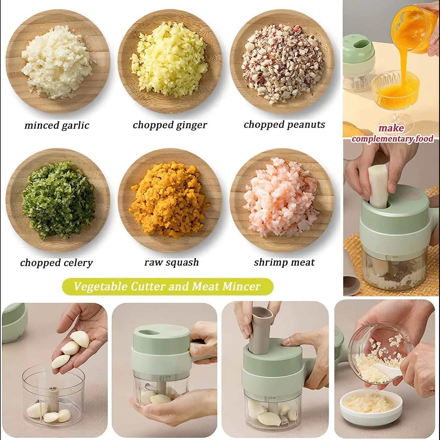 Electric vegetable cutter