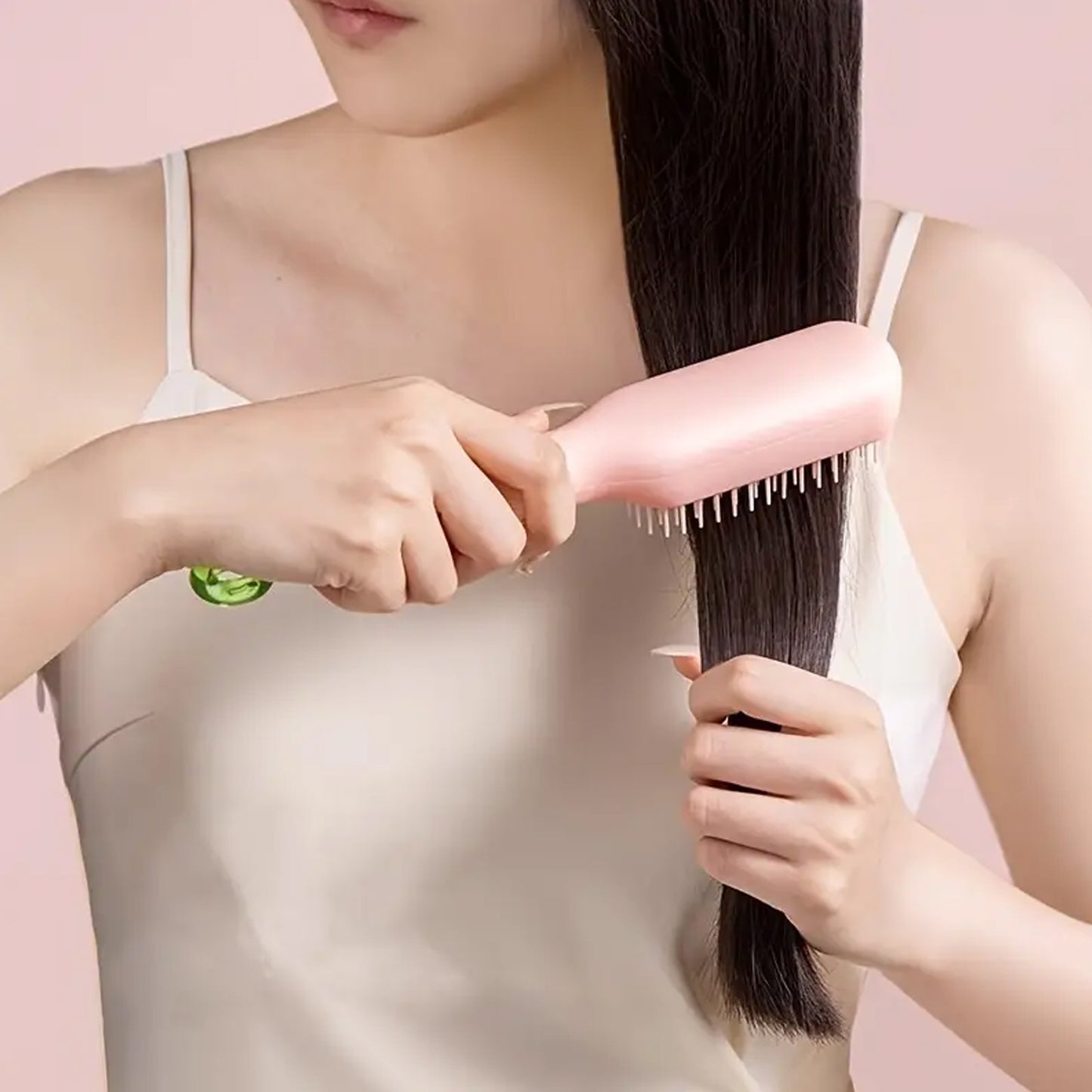 Self cleaning Hair brush